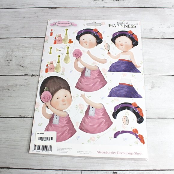 Gapchinska Ukraine Scrapbook Die Cut Paper Dolls Decoupage Sheets Craft - Picture 3 of 3